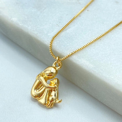 Amore&Paws™ - Collana ciondolo a forma di cane